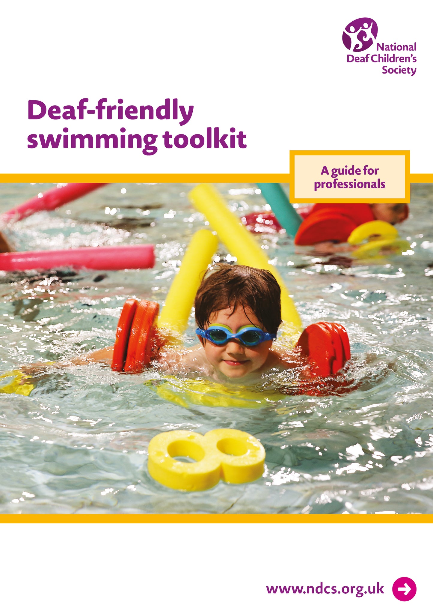 Deaf-friendly swimming toolkit