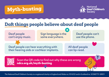 Load image into Gallery viewer, Talking to your deaf friends postcard