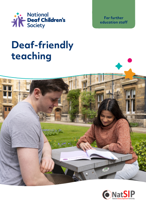 Deaf-friendly teaching: For further education staff