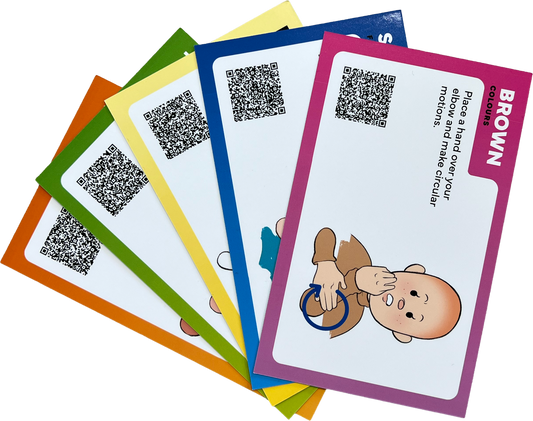 BSL Basics: British Sign Language flashcards