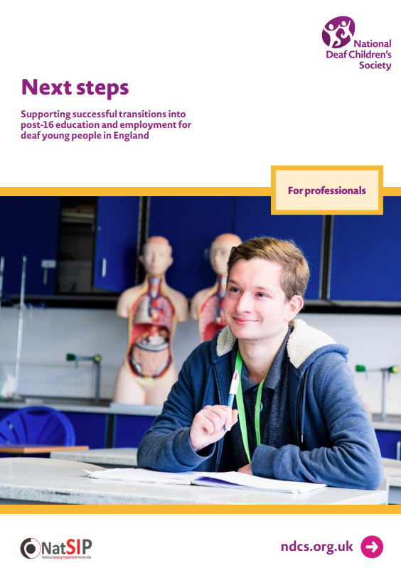 Next steps: Supporting successful transitions into post-16 education and employment for deaf young people in England
