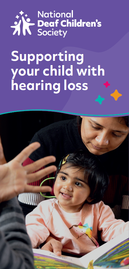 National Deaf Children's Society leaflet