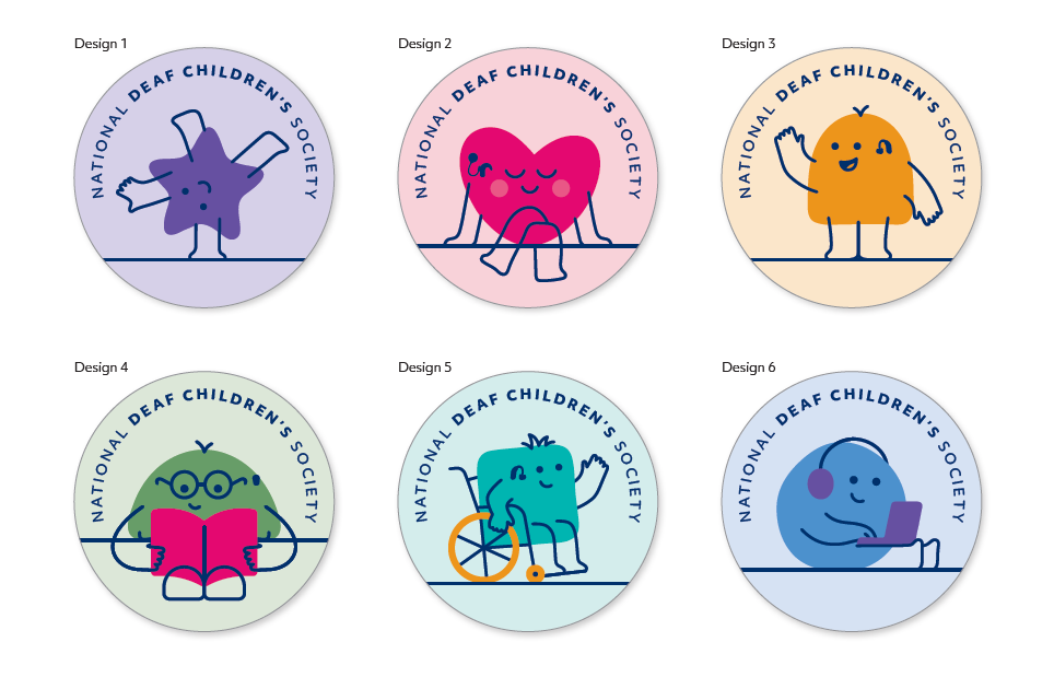 Sticker sheet for audiology clinics