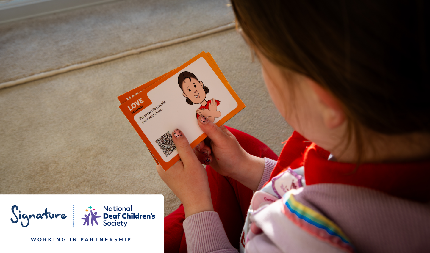 BSL Basics: British Sign Language flashcards